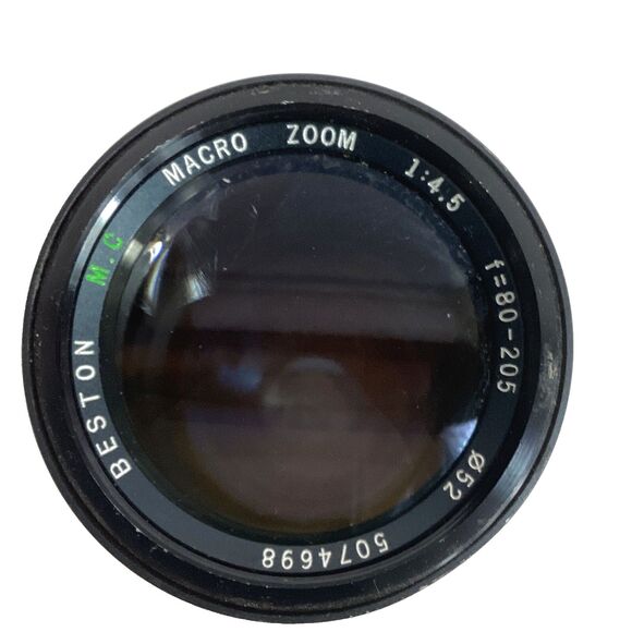 Beston Macro Zoom Lens - Black - f = 80-205 - f.4.5 - Lens Cap - Picture 1 of 13